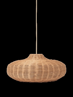 Disc flettet lampeskærm - loftlampe fra Ferm Living