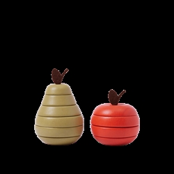 Pære & æble stabeltårn fra Ferm Living