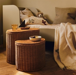 Opbevaringsbord Willora i flet- Sæt med 2 fra Ferm Living