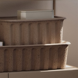 Opbevaringskasser Xlarge natur - Papir Pulp fra Ferm Living