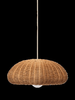Rivan flettet lampeskærm - loftlampe fra Ferm Living