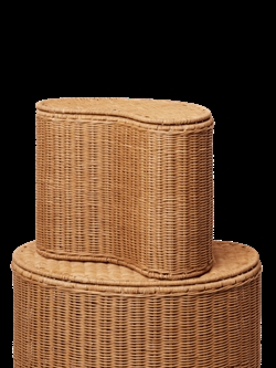 Opbevaringsbord Willora i flet- Sæt med 2 fra Ferm Living