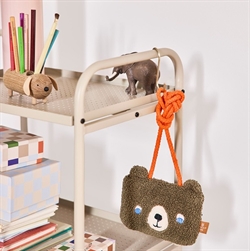 Skuldertaske Darling bjørn i brun fra OYOY