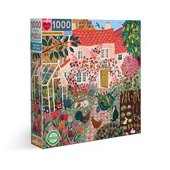  English Cottage - Puslespil 1000 brikker fra eeBoo