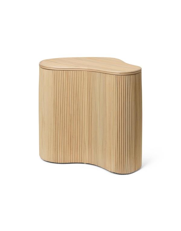 Bord med opbevaring - Isola Storage Table natur fra Ferm Living